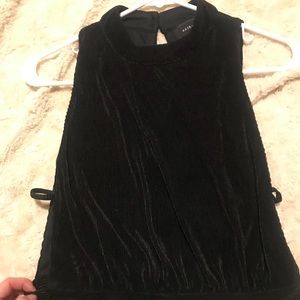 Akira (Crop), Sleeveless Open Back/Sides Top
